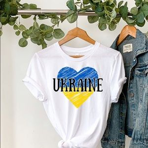 Ukraine 🇺🇦 Unisex T-Shirt Sizes XS-XL ⭐️ Host Pick⭐️